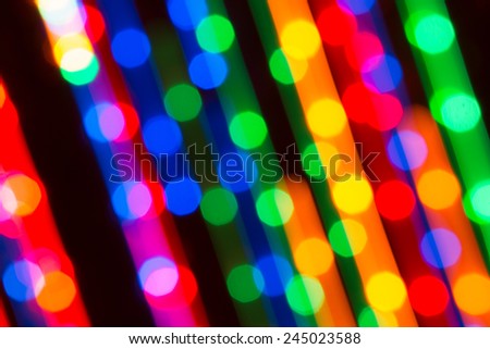 Bright background of dynamic lights