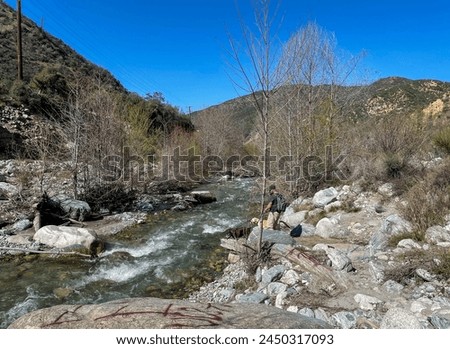 The Thurman Flats Area in the San Bernardino National Forest looking at the Mill Creek and the Rocky Area