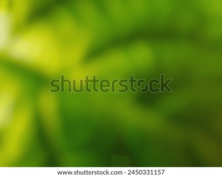 defocus abstract green leaf for environmental background 