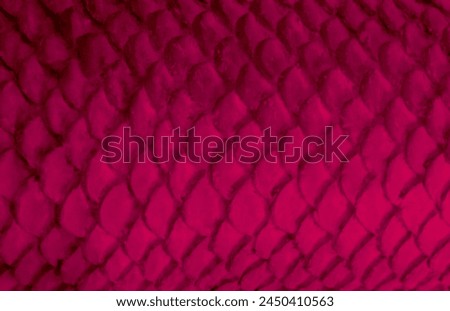 Fish scale, snake skin texture background. Scaly dragon background. Abstract pattern of fish scale scallop. Mermaid scales
