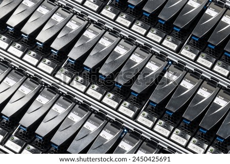 hard drives in data center