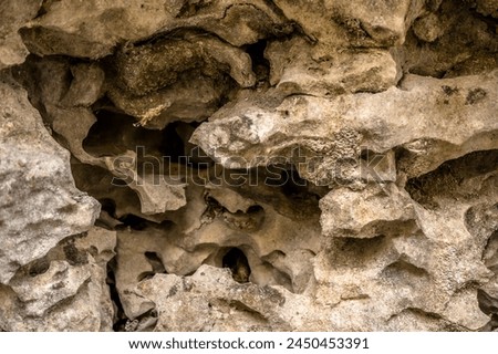 photos of aged karst for background, presentation, or research