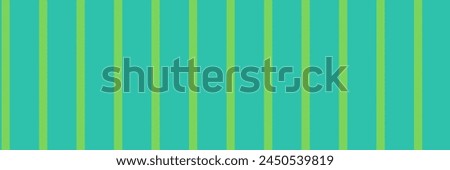 Purity stripe pattern lines, factory fabric vertical texture. Drapery seamless vector background textile in teal and bright color.