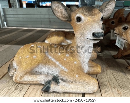 Artificial baby deer picture wildlife 