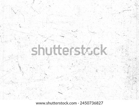Scratches and dust on white background. Vintage scratched grunge plastic broken screen texture isolated. Scratched film surface wallpaper. Space for text.
