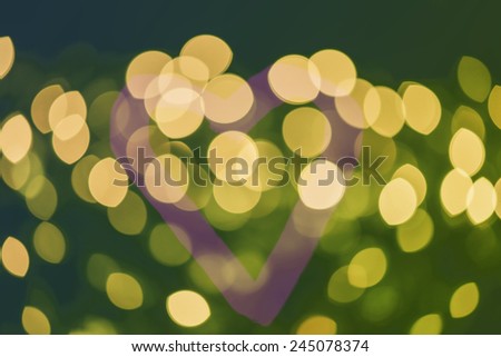 Abstract Defocused and bokeh image for background 
