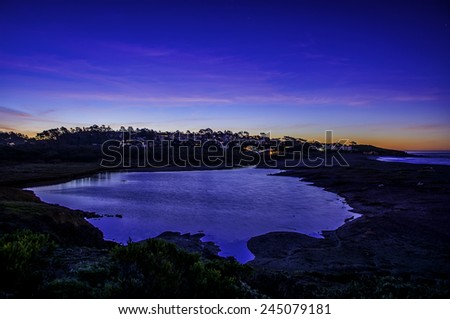 Sunrise on Moonstone Beach Cambria, CA California-Central- Coast