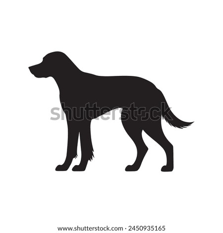 Dog vector silhouette clip art