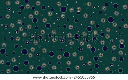 seamless pattern design in different colors