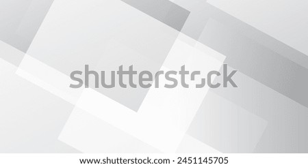 Abstract white and gray triangle technology lines. white paper bag. Clip art illustration. geometric background with soft light paper surfaces. 
