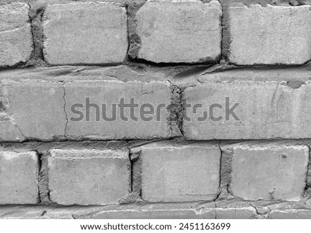 Brick wall pattern wallpaper, construction materials texture, photo background