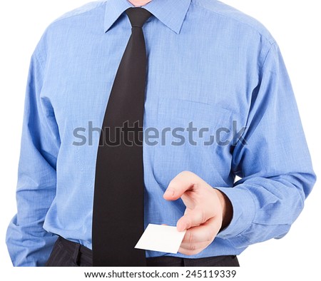 figure of a businessman with gestures on a white background. images collected from multiple photos