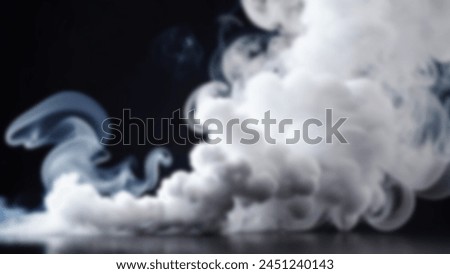 Defocus abstract blurred background of the white smoke