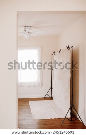Simple Girly Pink Photography Studio