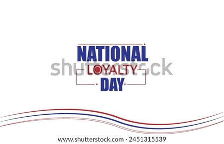 Honoring National Loyalty Day with a Stunning Flag Illustration