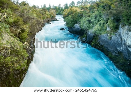 Huka Falls - New Zealand Royalty-Free Stock Photo #2451424765