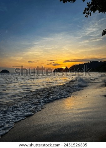 Picture of sunset in Pulau Pangkor