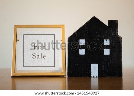 For Sale Model House and Sign