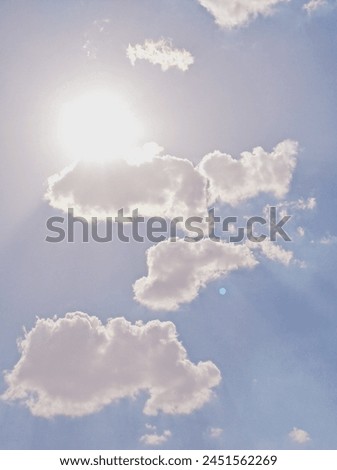 Natural Clear Blue Sky Background White Stock Photo.This is beautiful blue sky image photography 