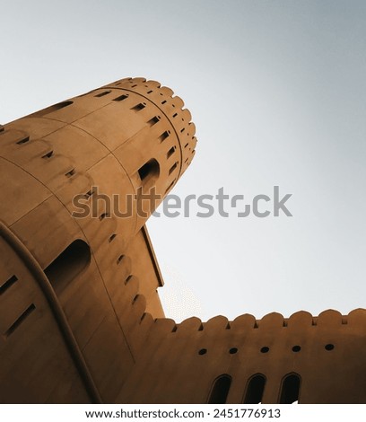 Sur castle in Sultanate of Oman.