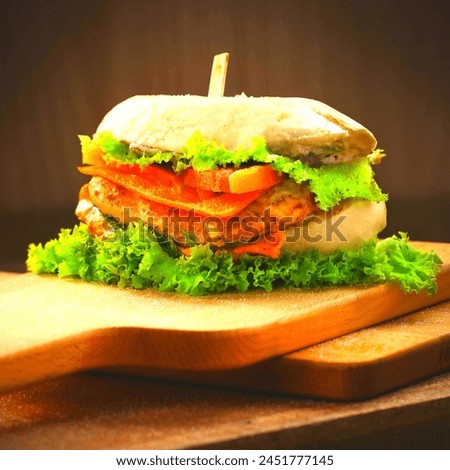 this is amazing burger picture Pakistani Pakistani style 
