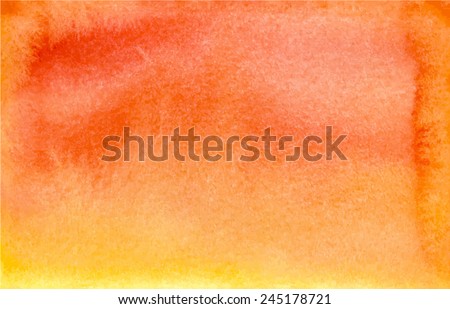 Red and Yellow watercolor background