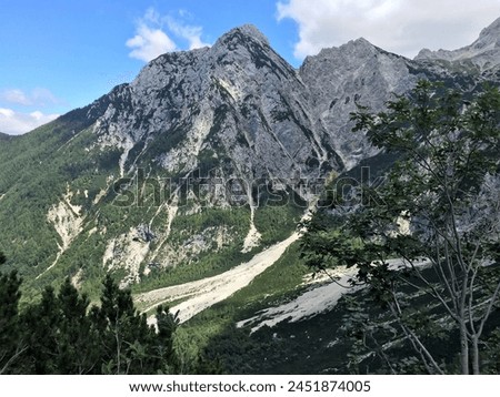 Kamnik Savinja Alps in Slovenia Royalty-Free Stock Photo #2451874005