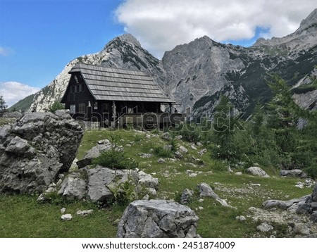 Kamnik Savinja Alps in Slovenia Royalty-Free Stock Photo #2451874009