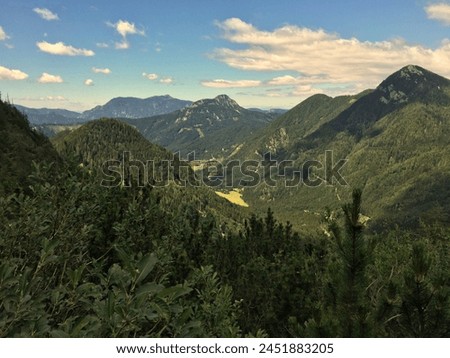 Kamnik Savinja Alps in Slovanian mountains Royalty-Free Stock Photo #2451883205