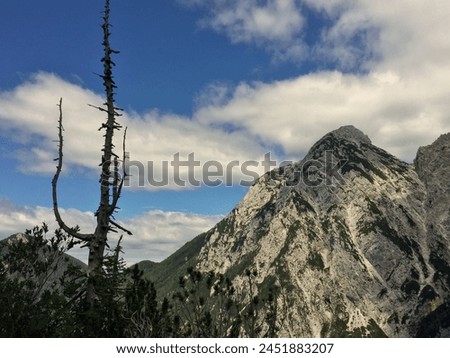 Kamnik Savinja Alps in Slovanian mountains Royalty-Free Stock Photo #2451883207