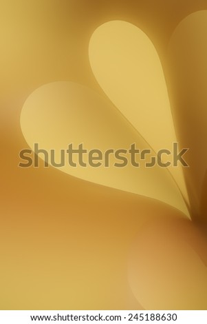 Abstraction from the coloured paper as a background