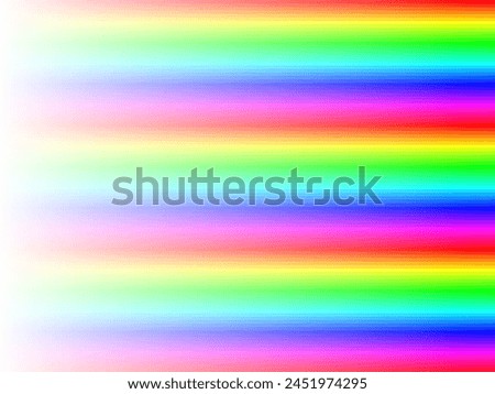 Rainbow stripes gradient with squares mosaic pattern, white background, vector graphic wallpaper or leaflet