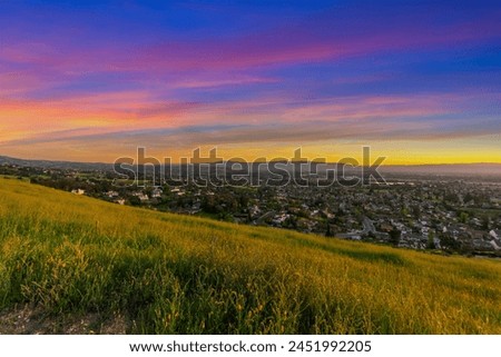 Twilight Shot from Hills of San Jose