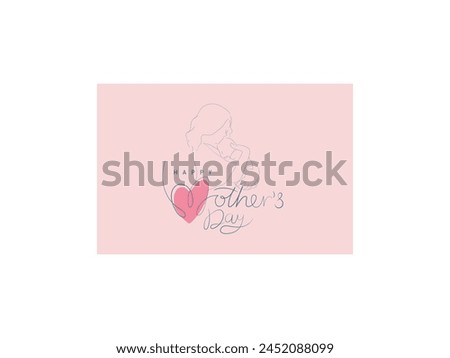 Mothers Day Images, Stock Photos, 3D objects, and Vectors Set of Mothers Day card 