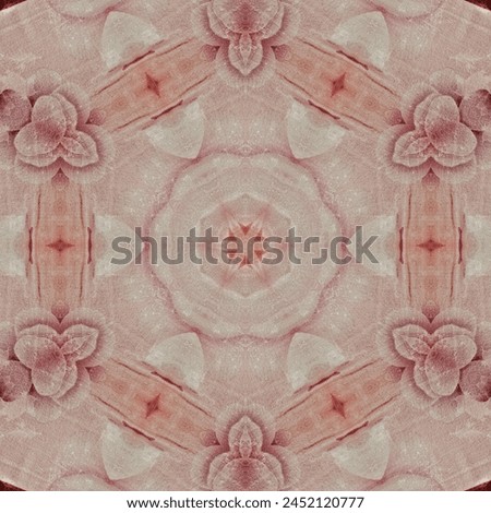 Oriental sublimation print design for carpet, rug, interior wall and floor decoration. Mixed motifs design for Turkish carpet, Persian rug, wall covering, modern floor mat, silk fabric printing Royalty-Free Stock Photo #2452120777