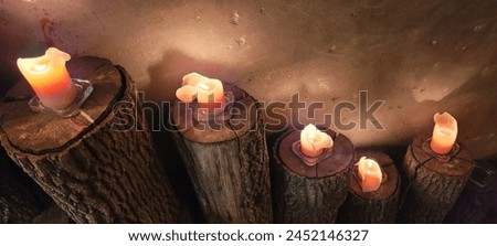 
log, lighting, candlelight, atmosphere, brown, coffee shop, interior, accommodation, pension, rest, recreation, gentle, atmospheric, cozy, calm, comfortable Royalty-Free Stock Photo #2452146327