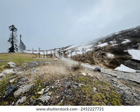 Swat natural beauty of Pakistan where mostly people come and enjoy. Snow fall in summer season. Also fog view in the top.