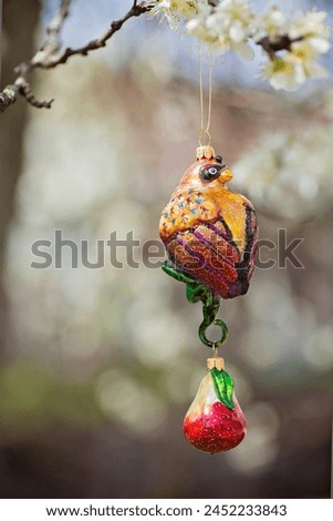 Partridge on a pear tree - 12 Days of Christmas