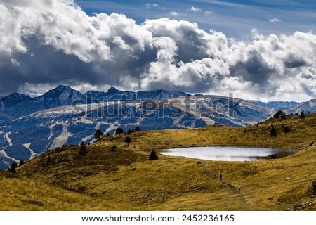 Landscape picture taken during a trekking in Andorra.