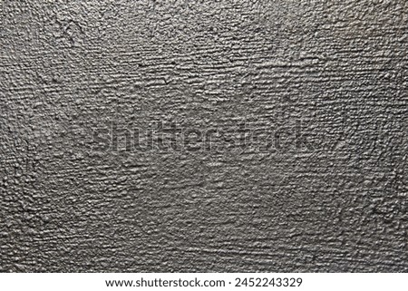 Silver metallic wall, background, texture. Uneven, grooved and embossed silvery backdrop. Grey surface with silver porous color. Abstract, lumpy and textured surface. Vintage blanch sketches. Platinum