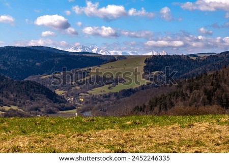 An early spring walk in the low mountains