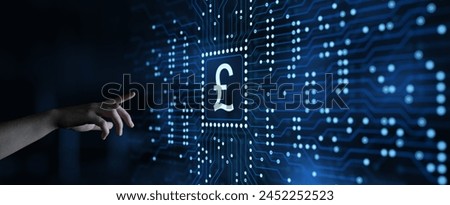 Pound Currency Business Banking Finance Technology Concept