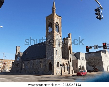 A beautiful display of St John's Episcopal Church in Elkhart Indiana. This may look like just a building to some but to other's, it's a sign of hope in times of darkness.