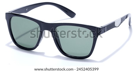 Stylish Sunglasses isolated on white background