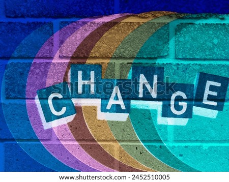 Colorful template for Change Management