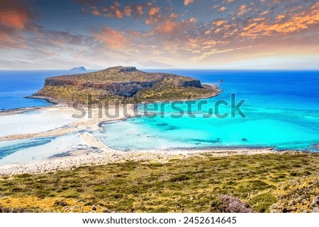 Balls Beach, Kissamos, Island Crete, Greece  Royalty-Free Stock Photo #2452614645