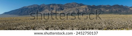 Deep Creek Mountain Range, Utah Panorama - Great Basin Landscape Photography