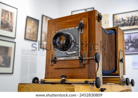 Pavilion large-format 18 x 24 camera made in the USSR in the city of Kharkov in 1968