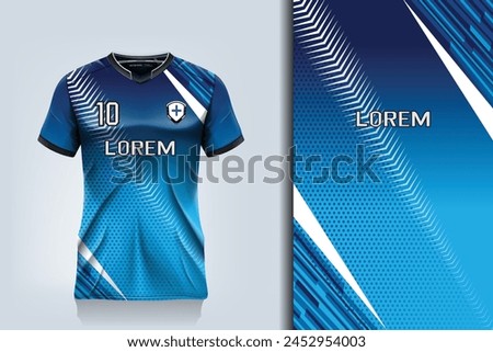 Vector soccer jersey design for sublimation sport t shirt design