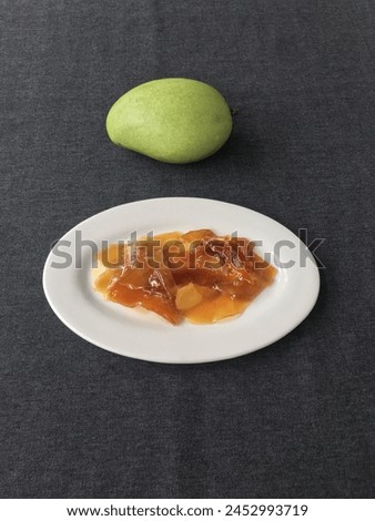 tropical green mango with honey recipe 